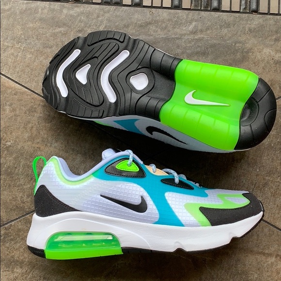 • NIKE AIR MAX 200 SE white/black-electric green M - Picture 3 of 16